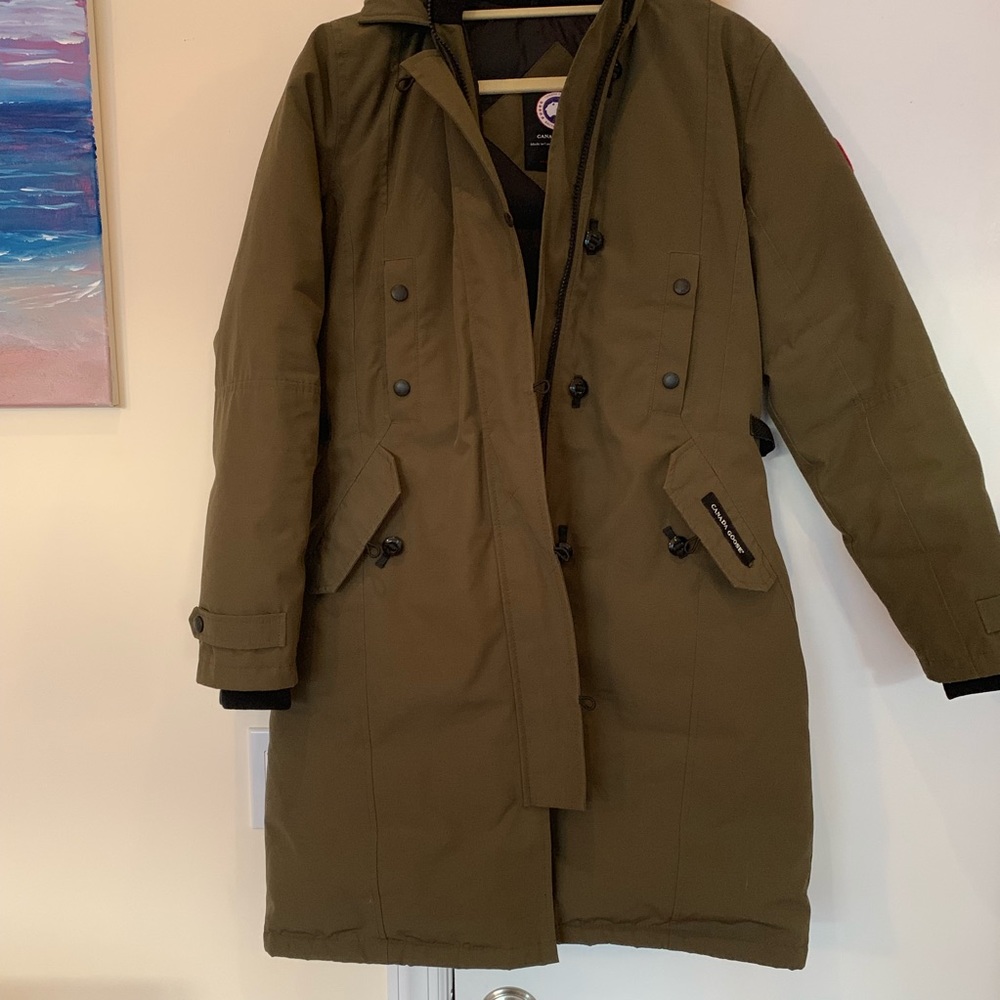 Canada Goose W Kensington Parka size S green